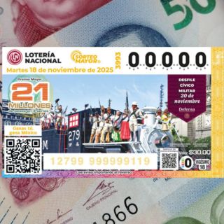 Resultados del Sorteo Mayor 3993 de la Lotería Nacional del 18 de noviembre