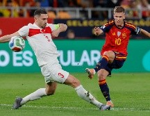 Dani Olmo abrió el marcador para la Selección española al minuto 3. EFE/J. Vidal