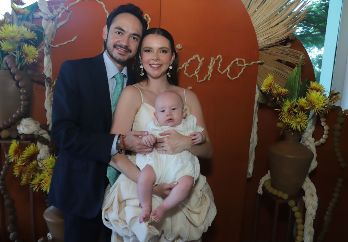 Andrés Bernard, Daniela Carlon, y Adriano Bernard Carlon. GENTE BIEN JALISCO / C. Jimeno