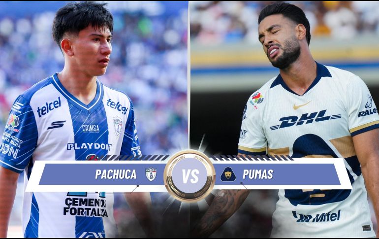 Pachuca y Pumas darán inicio a la actividad del Play-In del Torneo Apertura 2025. IMAGO7