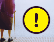 El riesgo de caídas crece a medida que se va envejeciendo. ESPECIAL / CANVA