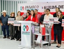 La dirigente tricolor afirmó que los jóvenes, de forma espontánea y voluntaria, se manifestaron ante el hartazgo social, el incremento en la violencia y la falta de justicia en México y en Jalisco. CORTESÍA