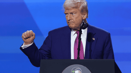 El mandatario republicano se ha mostrado molesto por los señalamientos en su contra relacionados al caso Epstein. EFE / ARCHIVO