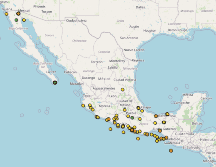 Sismos En Vivo este 20 de noviembre en México. ESPECIAL / SSN