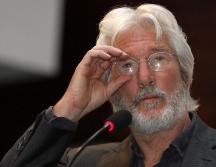 Richard Gere participará con una conferencia el próximo  4 de diciembre a las 19:30 horas en el Auditorio Juan Rulfo. NTX/ARCHIVO