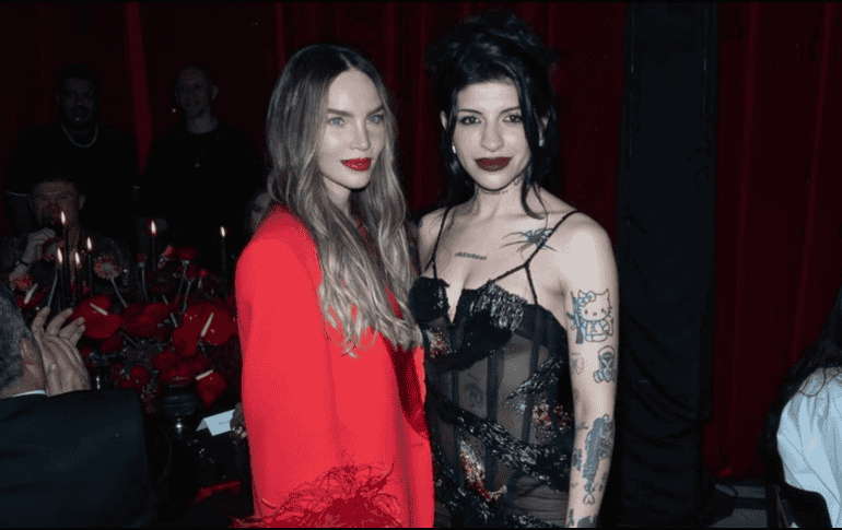 Belinda y Cazzu por fin se conocieron. ESPECIAL / IG / @gqmexico