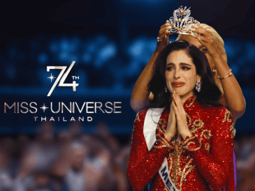 En redes sociales circulan videos del momento de los abucheos a Fátima Bosch. EFE/EPA/R. Yongrit ESPECIAL/Miss Universe