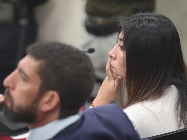 La exministra peruana, Betssy Chávez, fue detenida en junio de 2023 por su presunta participación en el intento de golpe de Castillo. EFE / ARCHIVO