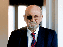 El escritor británico Salman Rushdie en una entrevista con EFE este viernes en Barcelona. EFE / ARCHIVO