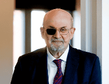 El escritor británico Salman Rushdie en una entrevista con EFE este viernes en Barcelona. EFE / ARCHIVO