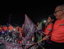 La ruta de la Rodada Naranja cubrió los trayectos de Culiacán a Imala y Sanalona, un recorrido que fue muy bien recibido por los ciclistas. ESPECIAL / GOBIERNO DEL ESTADO DE SINALOA