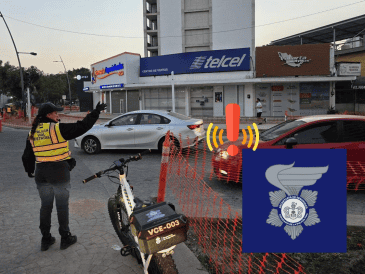 Estas son las alternativas viales si se busca evitar el tráfico que se acumula en la Glorieta Minverva esta mañana. ESPECIAL / Protección Civil Jalisco