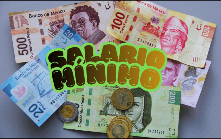 Se estima que el incremento al salario mínimo para 2026 será similar al 12% aplicado este año. EL INFORMADOR / ARCHIVO