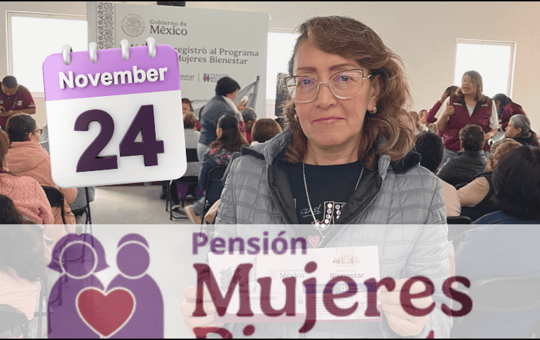 La Pensión Mujeres Bienestar tiene como objetivo brindar un apoyo económico a todas las mujeres de los 60 a los 64 años de edad. ESPECIAL / @apoyosbienestar