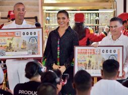 El sorteo fue dedicado a la Armada de México, a sus 200 años de servicio y a la consolidación de la independencia en el mar. ESPECIAL/Gobierno de México