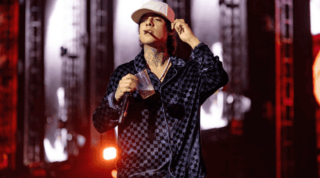 Natanael Cano fue uno de los más esperados este domingo durante el Flow Fest 2025. SUN/ H. SALVADOR