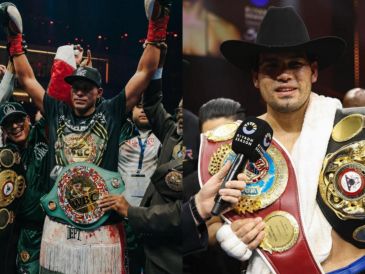 Ambos pugilistas se enfrentarán en el peso crucero (200 libras) por los títulos mundiales AMB y OMB que posee el mazatleco. INSTAGRAM/ @benavidez300, @zurdoramirez.