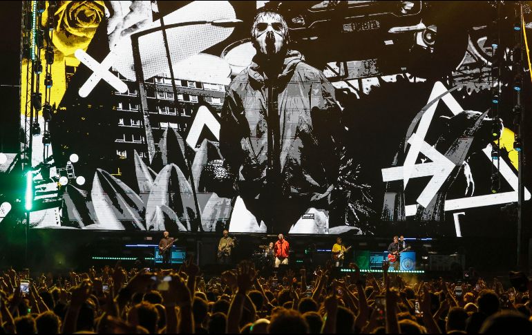 Oasis hizo la última parada de su gira en São Paulo, Brasil. EFE/ ARCHIVO.