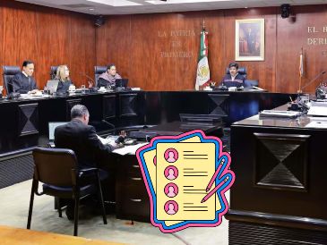 A favor del proyecto se pronunciaron los ministros Figueroa Mejía, Yasmín Esquivel Mossa, Loretta Ortiz Ahlf, Arístides Guerrero García y el ministro presidente de la SCJN Hugo Aguilar Ortiz. SUN / ESPECIAL