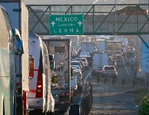 El pasado lunes 24 de noviembre, transportistas y productores agrícolas realizaron un megabloqueo en los principales accesos del país. EFE/F. Gutiérrez