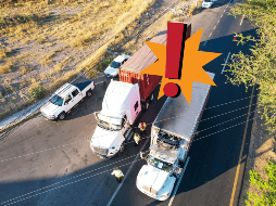 Este martes se ha viralizado un video en el que transportistas reportan el robo de llantas en sus unidades durante las movilizaciones del 24 de noviembre. EL INFORMADOR / ARCHIVO