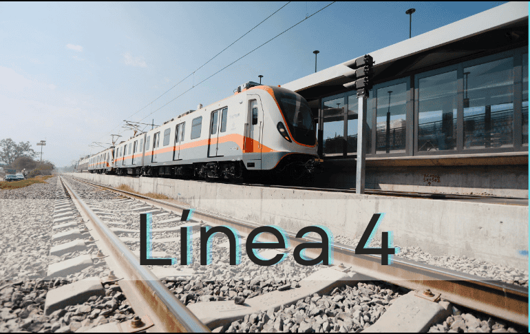 De acuerdo con el Gobierno de Jalisco, la Línea 4 será la primera ruta de transporte de pasajeros en México que se incorporará al derecho de vía del tren de carga. ESPECIAL/Gobierno de Tlajomulco