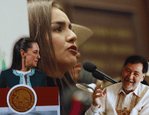 Sheinbaum pidió a Gerardo Fernández Noroña, senador de Morena, respeto y sensibilidad para Grecia Quiroz. EFE / M. Guzmán / SUN / ARCHIVO