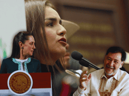 Sheinbaum pidió a Gerardo Fernández Noroña, senador de Morena, respeto y sensibilidad para Grecia Quiroz. EFE / M. Guzmán / SUN / ARCHIVO