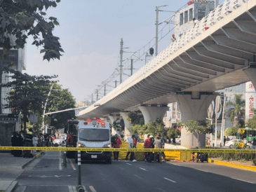 El hombre, de alrededor de 35 años, fue resguardado alrededor de las 13:00 horas por los elementos de seguridad. EL INFORMADOR/J. Velásquez