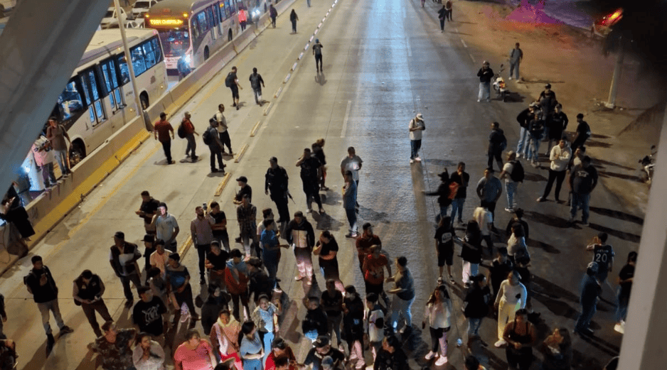 Los manifestantes aseguran que esta modificación redujo drásticamente la cobertura en la zona. ESPECIAL
