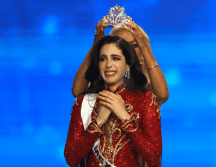 Fátima Bosch Fernández, ganadora de la edición número 74 de Miss Universo. EFE/EPA/R. Yongrit