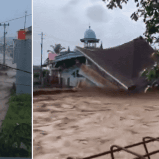 Inundaciones en Indonesia dejan unas de las imágenes más impactantes del 2025 | VIDEOS