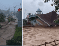 Videos de impactantes inundaciones en Indonesia. ESPECIAL / X / @WeatherMonitors