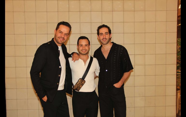 Santiago Villaseñor Mario Michel y Miguel González. GENTE BIEN JALISCO / Revista del 28 de noviembre 2025