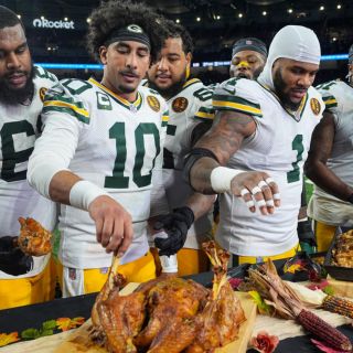 Green Bay vence a los Lions en el Día de Acción de Gracias