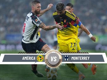 Después de derrotar por 2-0 a las Águilas, en la ida, Monterrey apostará a volver a mostrar una defensa segura, con Sergio Ramos como líder, para seguir en la lucha por el título. ESPECIAL / IMAGO7 y CANVA