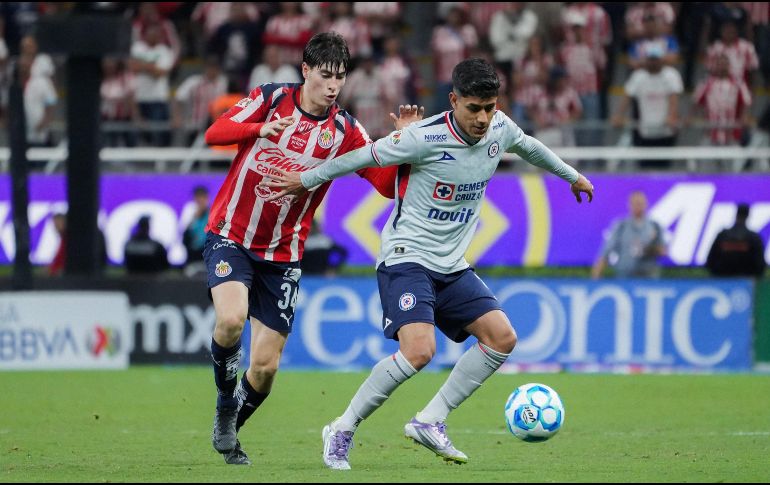 El reto de Chivas es grande debido a que Cruz Azul fue uno de los mejores clubes en toda la Fase Regular del Apertura 2025. Imago7 / ARCHIVO