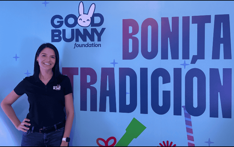 La coordinadora de desarrollo de la Fundación Good Bunny, Camila Vega. EFE/ E. ALAEJOS