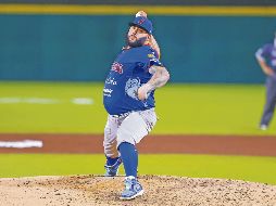 Luis Iván Rodríguez cargó con la derrota al tolerar tres carreras limpias. CORTESÍA/ Charros de Jalisco