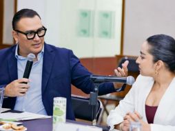 Manuel Herrera expuso ante el Congreso los avances y pendientes de la política energética estatal durante la glosa del informe de gobierno. ESPECIAL