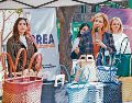 Fabiola Loya Hernández inaugura la Feria de Mujeres Emprendedoras frente al CREA en Guadalajara. ESPECIAL