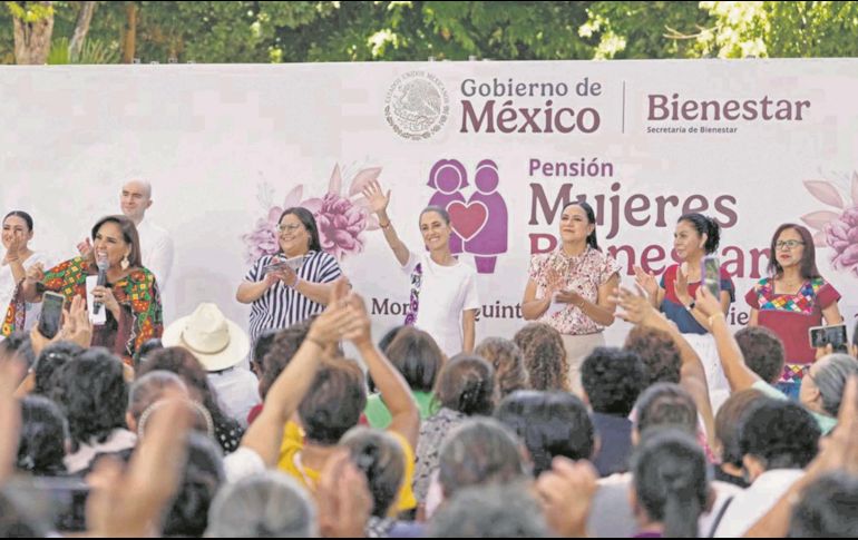 La presidenta rechaza comentarios misóginos y destaca el avance de las mujeres en México. EL UNIVERSAL