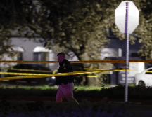 El tiroteo ocurrió poco antes de las 18:00 horas, dentro de un salón de banquetes, a unos 64 kilómetros al sur de Sacramento. EFE / John B. Mabanglo