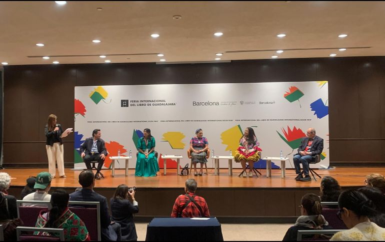 Fernando Carrera Castro, representante de UNICEF en México, destacó las labores que ha emprendido UNICEF en la enseñanza del idioma español a niñas y niños indígenas. EL INFORMADOR / O. GONZÁLEZ