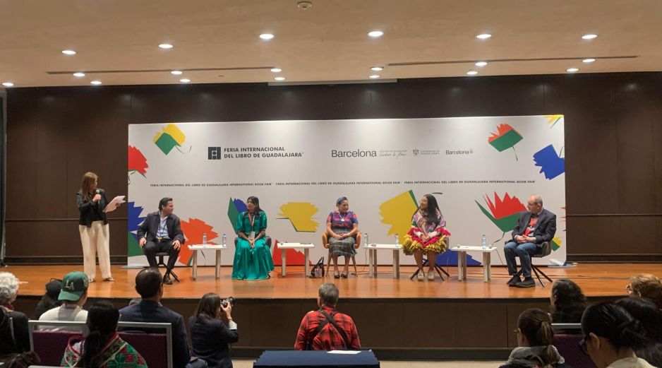 Fernando Carrera Castro, representante de UNICEF en México, destacó las labores que ha emprendido UNICEF en la enseñanza del idioma español a niñas y niños indígenas. EL INFORMADOR / O. GONZÁLEZ