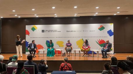 Fernando Carrera Castro, representante de UNICEF en México, destacó las labores que ha emprendido UNICEF en la enseñanza del idioma español a niñas y niños indígenas. EL INFORMADOR / O. GONZÁLEZ