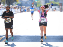 Los participantes tuvieron la posibilidad de apreciar el paisaje urbano de la ciudad sin el ruido y contaminación de los coches. EL INFORMADOR/J. Acosta
