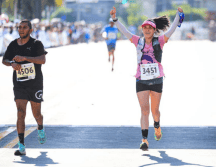 Los participantes tuvieron la posibilidad de apreciar el paisaje urbano de la ciudad sin el ruido y contaminación de los coches. EL INFORMADOR/J. Acosta