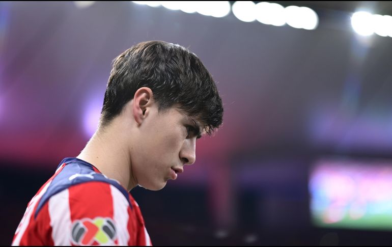 El atacante rojiblanco, que había sido anunciado en el once titular, fue descartado de último momento y ni siquiera salió a la banca. IMAGO7.