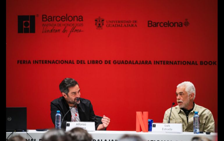 Sobre el escenario estaban Luis Estrada —director que ha construido una filmografía crítica y feroz sobre el país—, Alfonso Herrera, protagonista de 